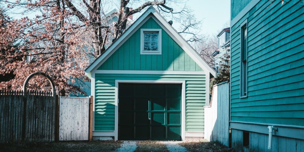 walkthrough garage door