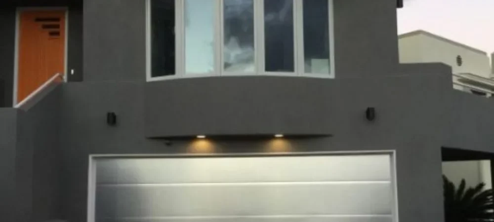 flush mount garage door installation